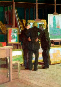 19 Fitzroy Street (Walter Richard Sickerts studio), ca. 1912-14